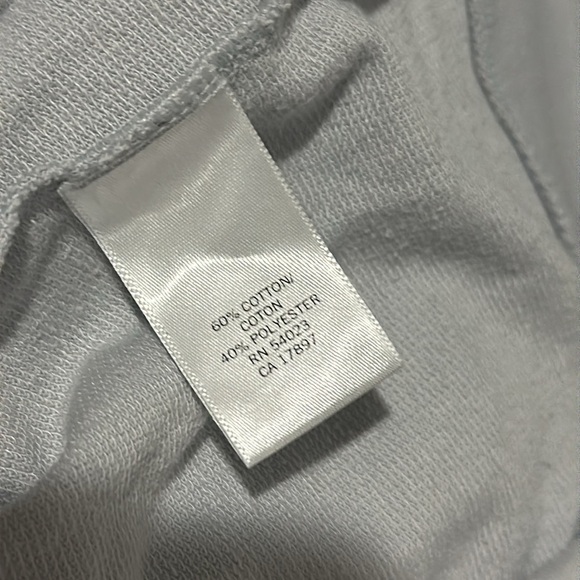 gray & clear rhinestone Banana Republic winter snowflake sweater size small - Picture 5 of 5